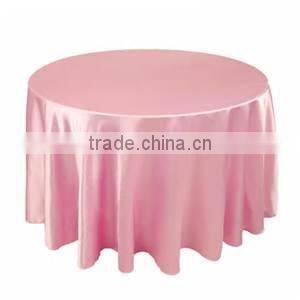 2015 hot sell satin banquet table cloth for wedding banquet hotel