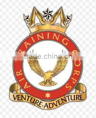 Custom gold Star Russian pin badge, engraved 3d wing metal lapel pins, metal pin badges with butterfly clasp