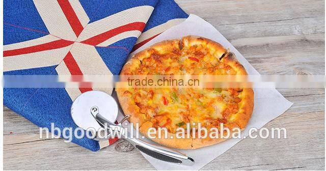 Baked pizza baking art zinc alloy single wheel hob, hob pizza, pizza Griddle Cake knife, bread knife