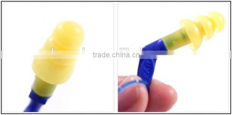 Industrial prevent noise 3M ear plug, polyurethane material 3M 340-8002 ear plug