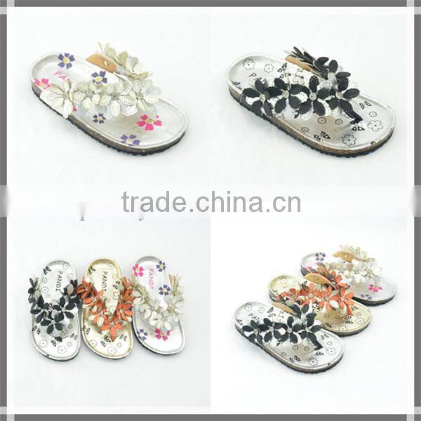 High quality child nude beach slipper and fashion kids beach slipper