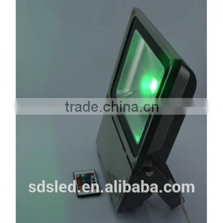 LED flood light 70W led flood light IP65 Integrated Grey RGB Led Floodlight