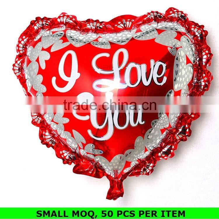 Wholesale LOVE Red Heart Shaped Balloons