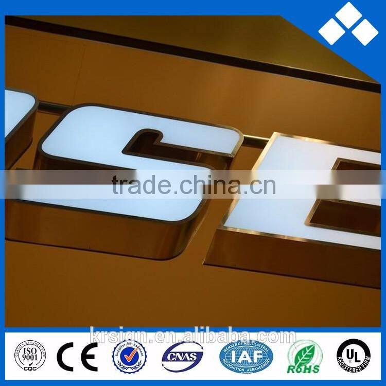 Outdoors Illuminated LED Channel Letter sign