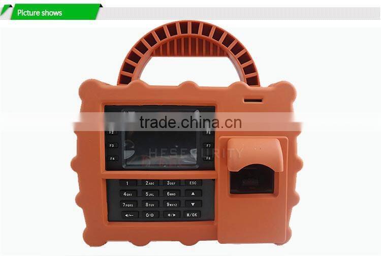 Waterproof Handhold Finger Time Clock Available in Linux and windows CE Platform(HF-S990 )