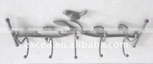 100601F Cast iron vintage cloth hook