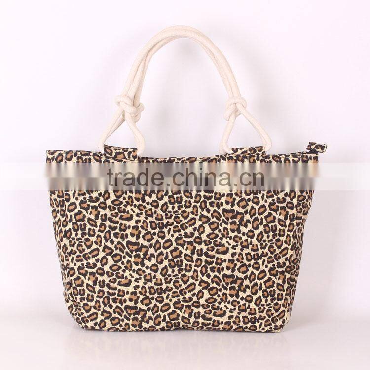 2014 latest design canvas lady bag striped handbags