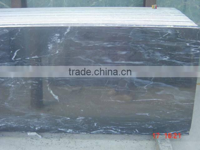 Black gold marble
