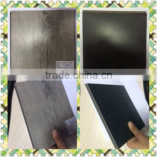 High quality color dark 3mm pvc flooring click great
