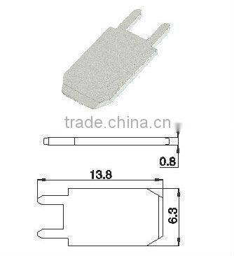 auto flat electrical special copper terminal