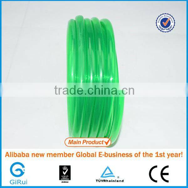green color clear vinyl hose