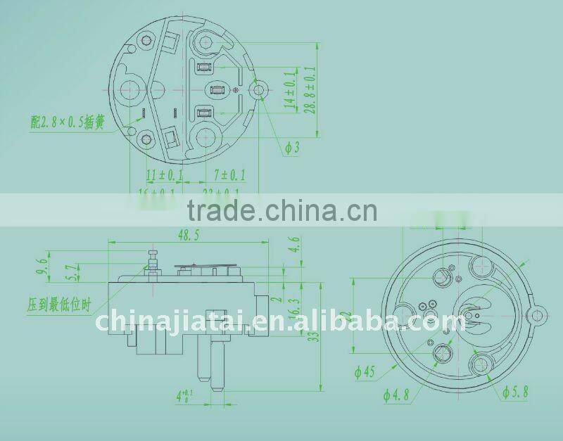 KSD168-2 electric water Kettle Thermostat