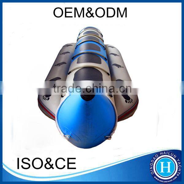 Fashionable inflatable flying banana max 10 passengers pvc float banana boat made in china