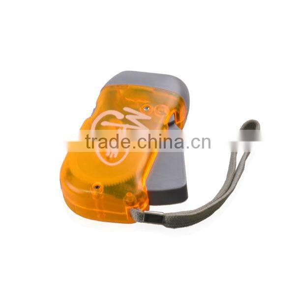 3 powerful dynamo led multi-function dynamo flashlight