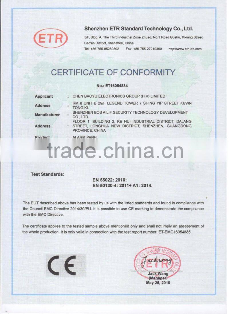 Gas Alarm Detector For Home Use ALF -G011