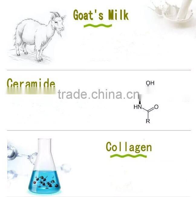 Mendior Whitening Nourishing Goats Milk Body lotion OEM custom brand