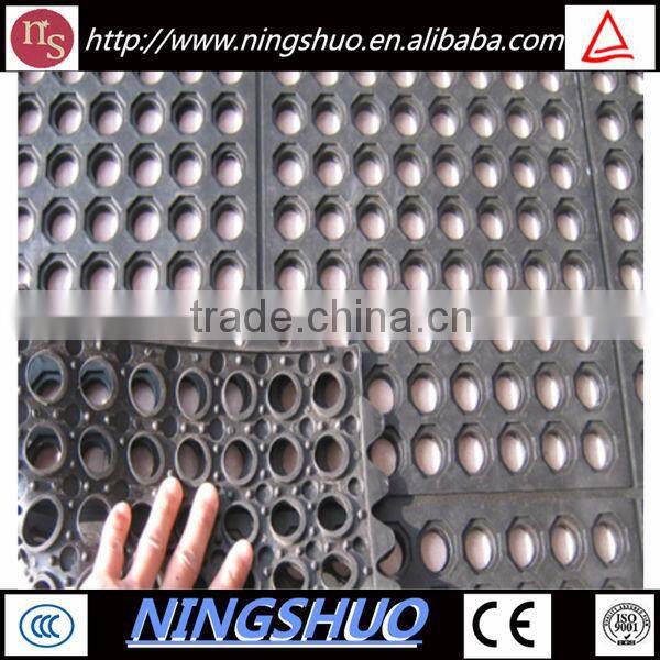 Manufacturer of anti slip kitchen rubber floor rubber floor mat
