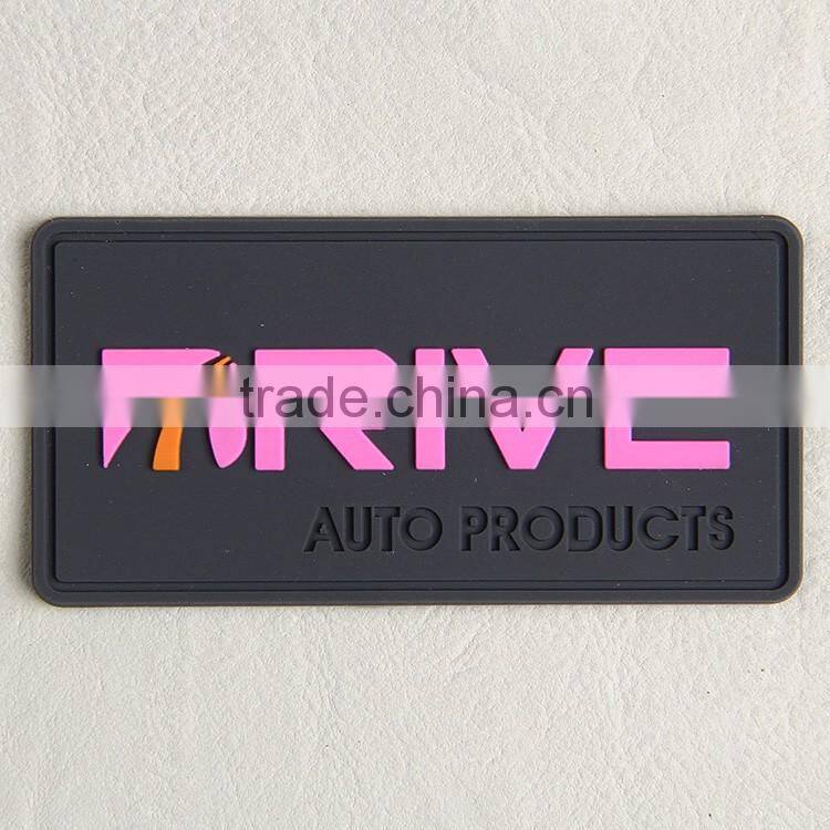 Eco-friendly printing tpu rubber label for fashion hats