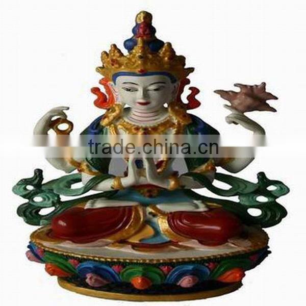 Custom FRP buddha statue embossment crafts