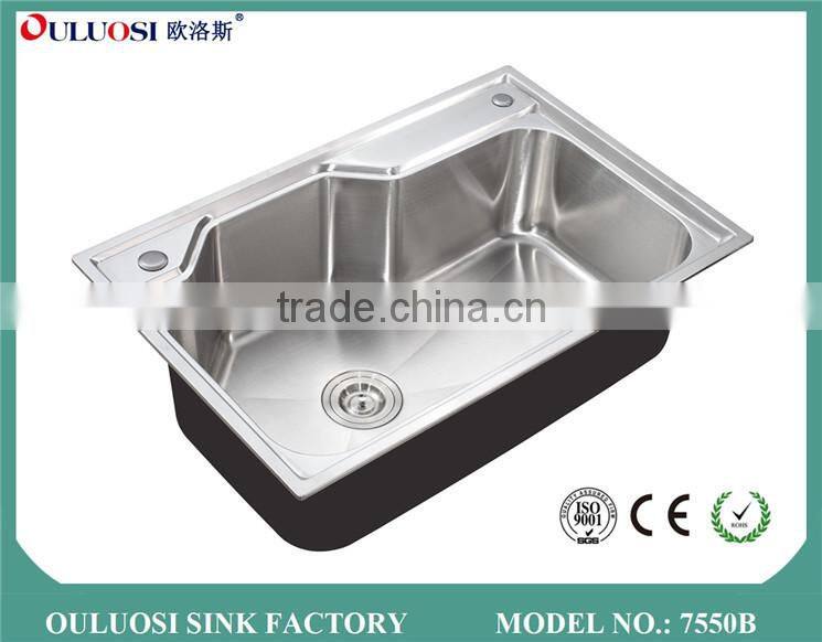 good price ceramic kitchen sink 7550B