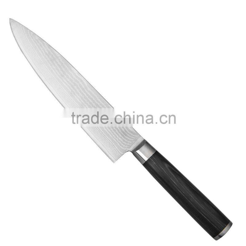 Hot selling 67 layer vg10 damascus kitchen chef knife