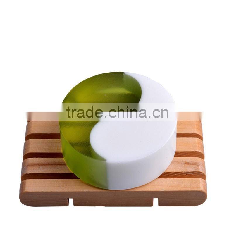 New Natural Plant Double-effect Green Tea And Milk Handmade Soaps