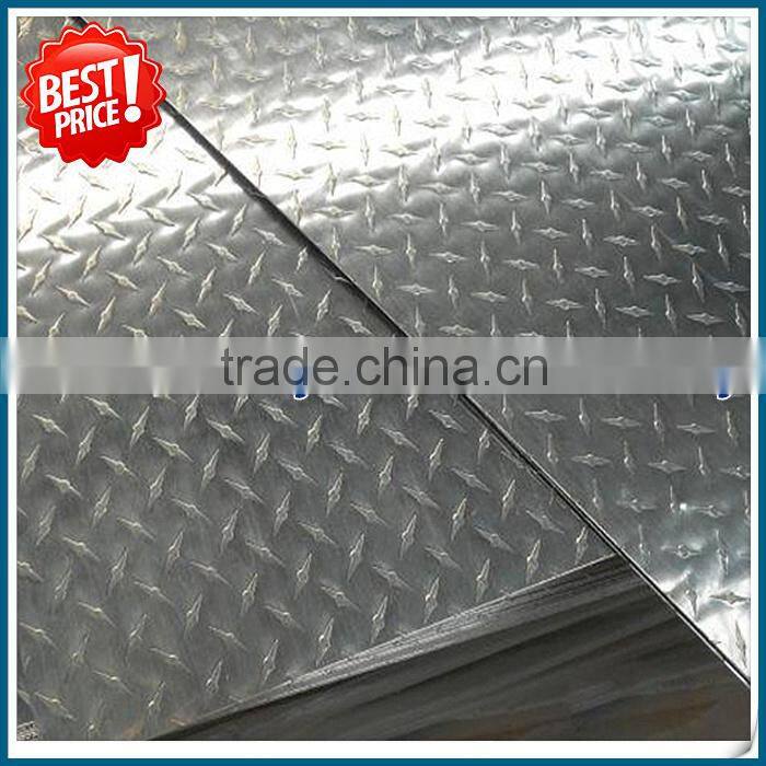 Aluminum checkered plate 5083 5052 aluminum diamond plate / Aluminum stair tread plate for bus floor