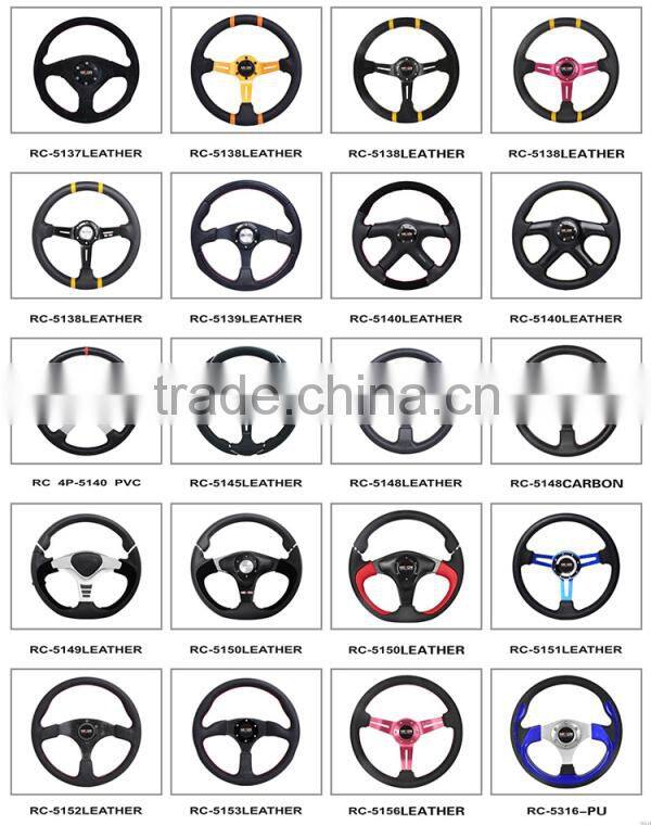 Factory Direct for Flat Suede Go Kart Steering Wheel