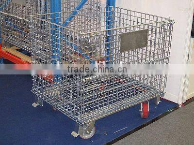 Fine Quality ISO9001 Steel Collapsible Steel Mesh Container