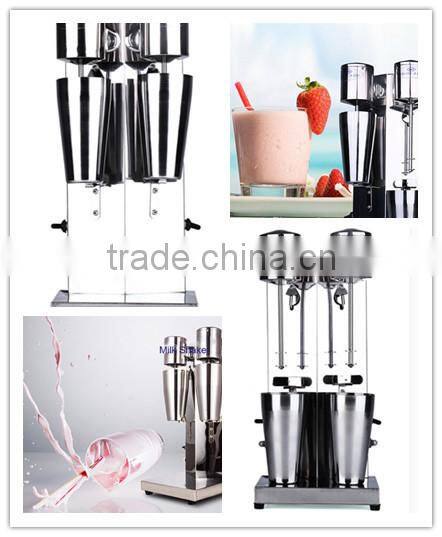 High Quality Stainless Steel Double Cup Automatic Milk Shake Mixer