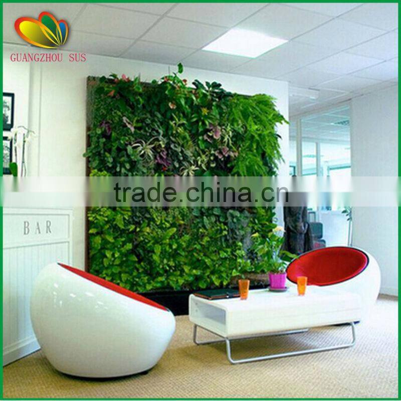 vertical green wall indoor decoration artificial green wall
