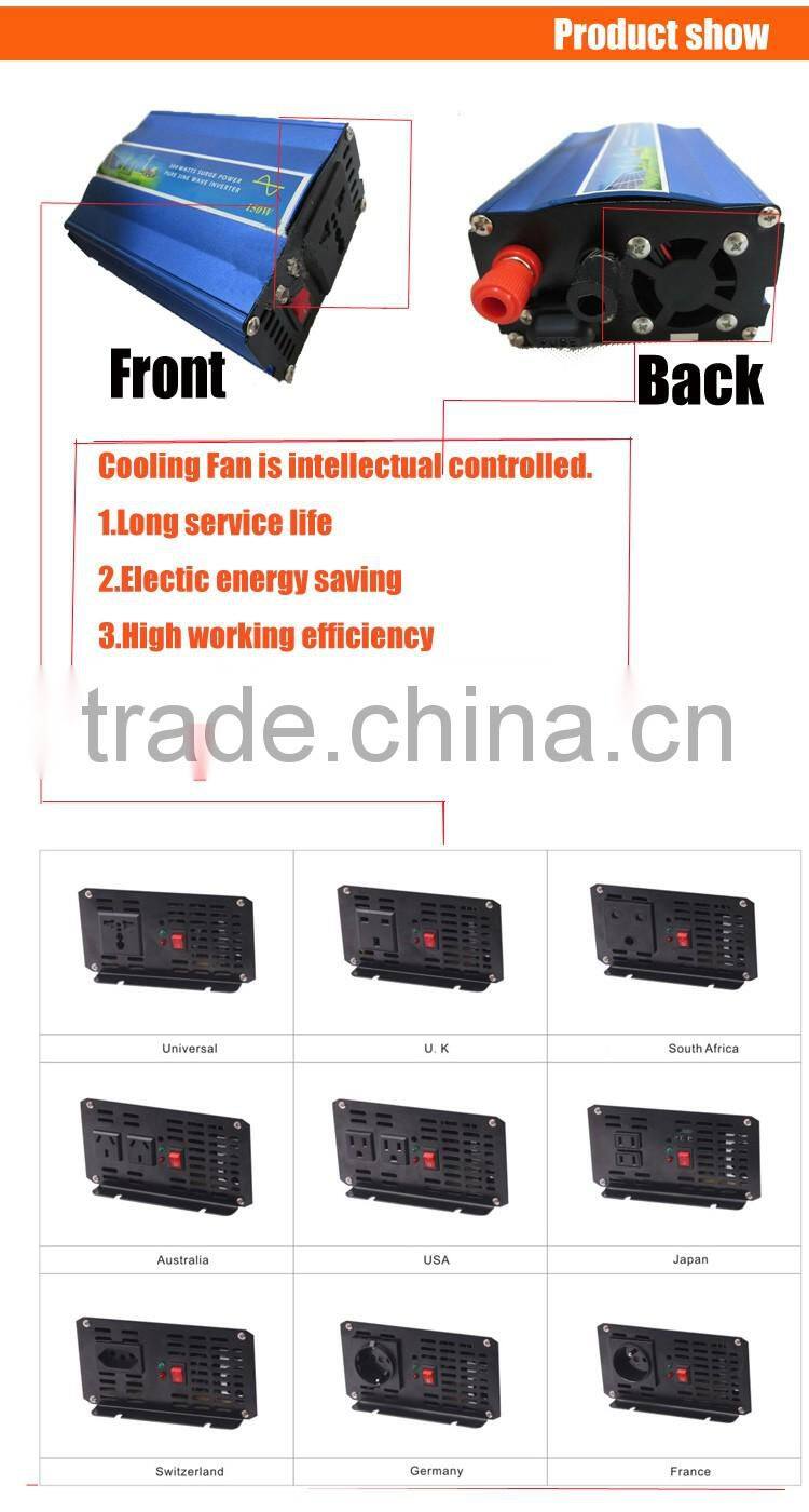 Chenf 150W Simple Structure Design Perfect Protection 12V 24V DC to 100V 110V AC Home Inverter