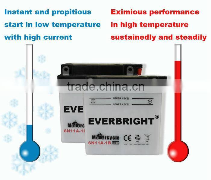 Credable Cina import and export 6v lead acid large capacity motorcycle battery agent