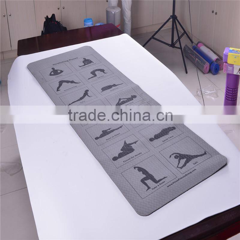 4mm eco friendly foldable tpe yoga mat cover