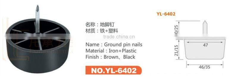 Furniture Table Chair Leg Floor Felt Pad Skid Glide Slide Nail Protector