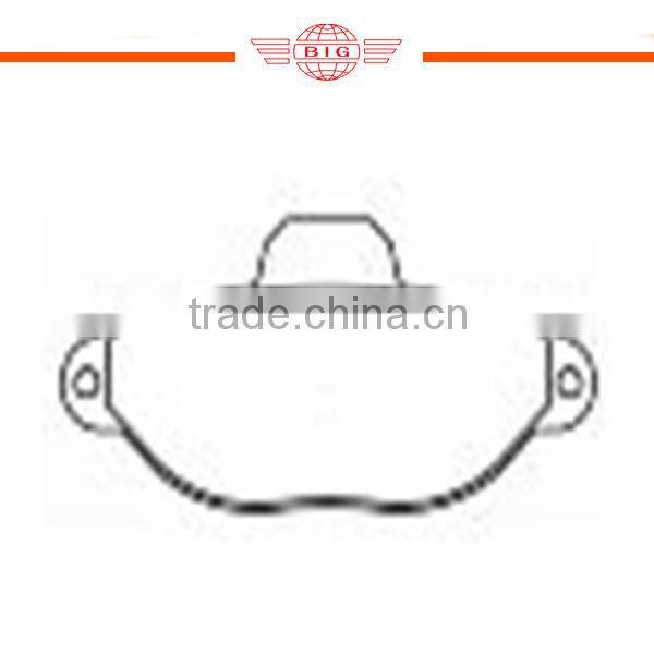 front axle brake pad applicable for FIAT PUNTO saloon car