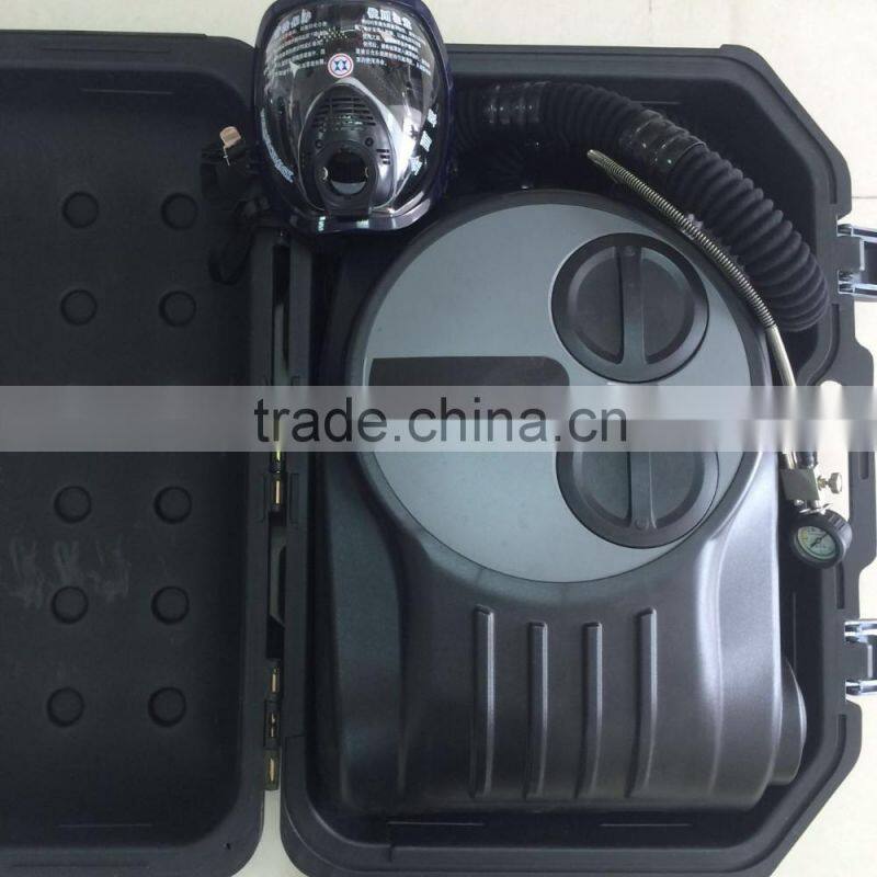 Self rescuer portable oxygen respirator
