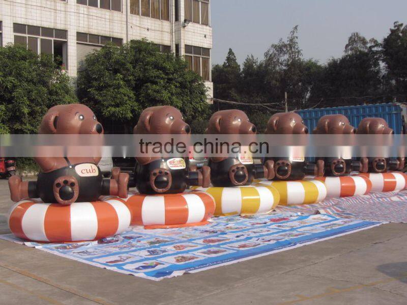 2015 hot commercial cheap inflatable octopus trampoline