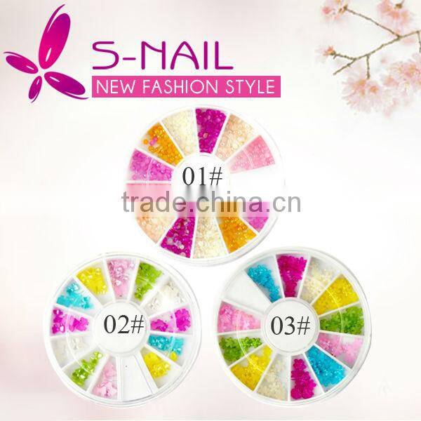 Hot sell fancy nail art pearl steering wheel