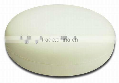 memory foam round multi-use seat cushion throw pillow