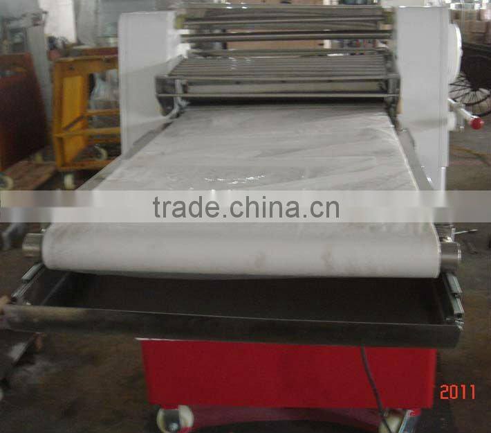 Table type kitchen dough sheeter roller machine