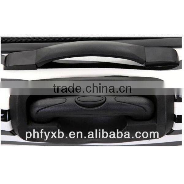 New Design Zebra-stripe Animal Print travel luggage bag/ABS trolley luggage bags / Fashion trolley travel bags