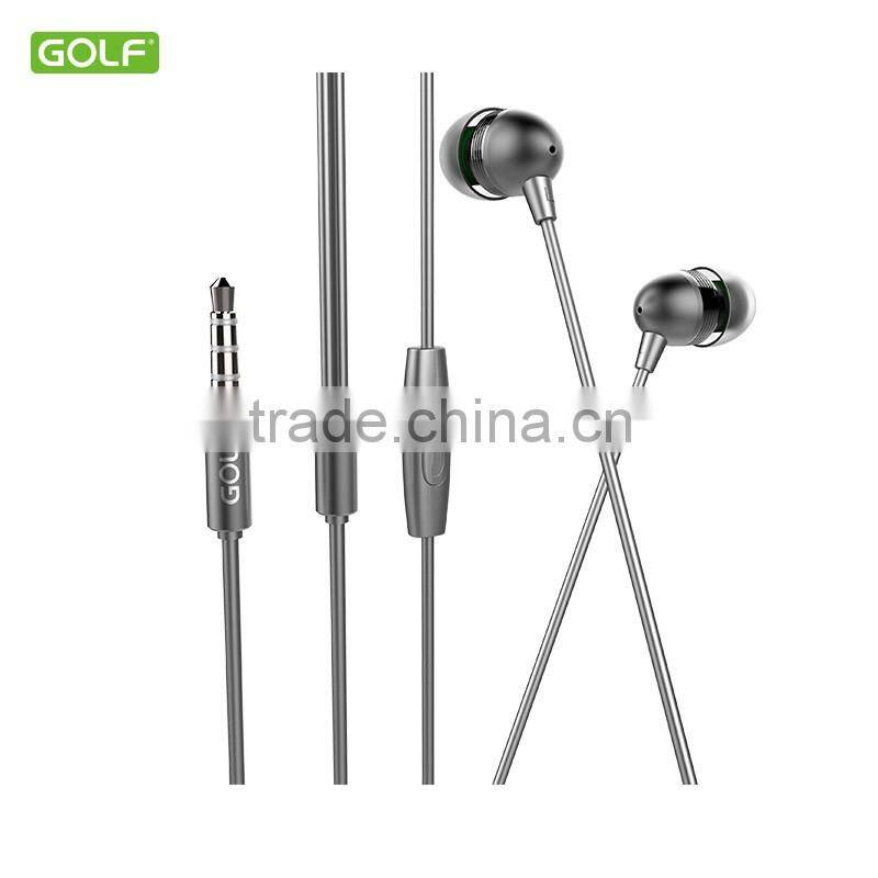 2016 High quality metal earphone,mobile phone earphone, earphone wholesale