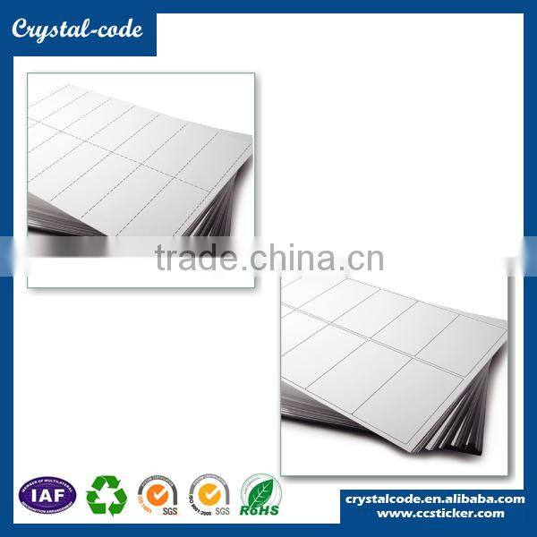 Copier paper die cut blank 8.5*11 inch shipping label