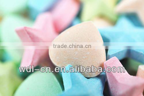 Child favorite licking candy assorted fruity press candy