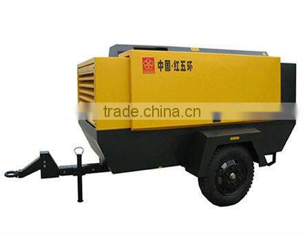 HG330L-8 Diesel portable screw air compressor