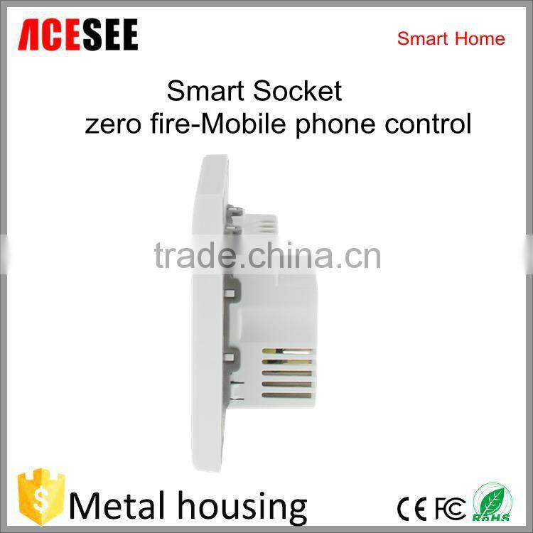 ACESEE zigbee smart home products home automation smart remote control socket Mini Smart Gateway SSW100AC
