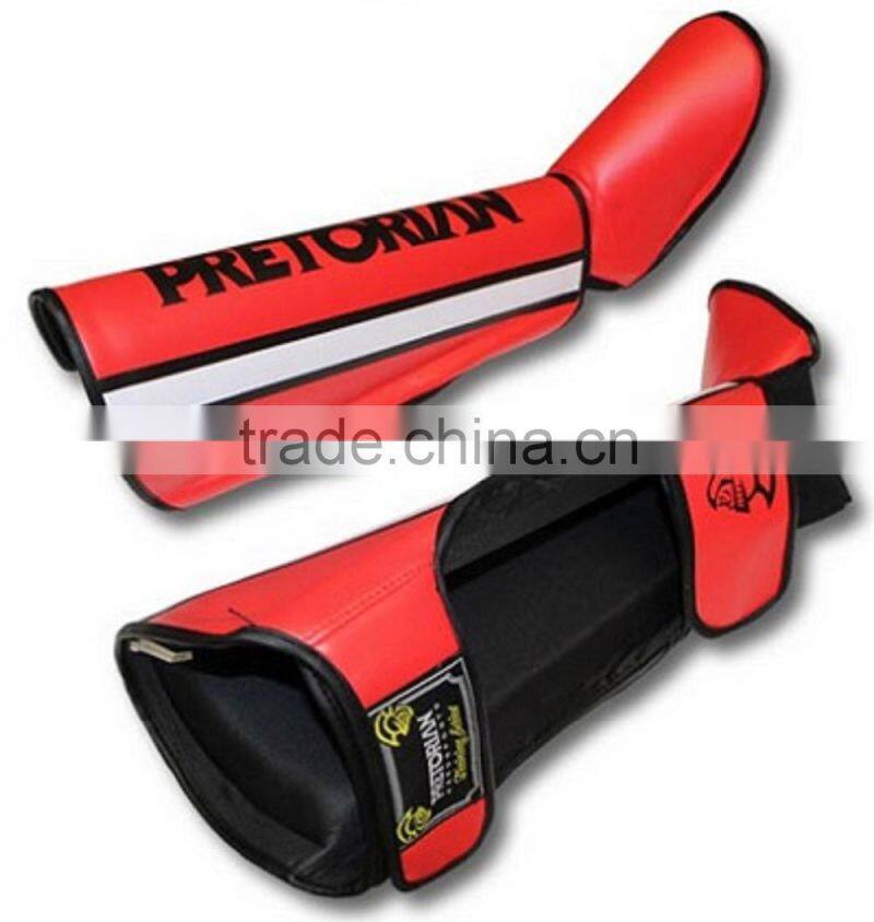 Wholesale Customized UFC Fitness Pretorian Grant Shin Guard Muay Thai Kickboxing Protector MMA Training Gym Exercise Sports Suit