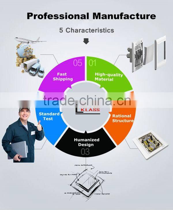 Factory direct sales of luxury double USB socket charger hotel phone power socket