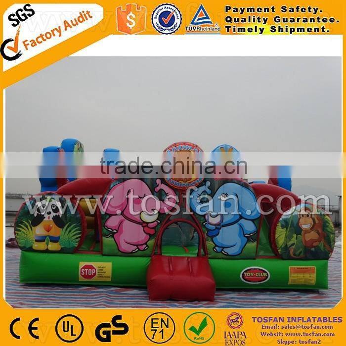 Animal inflatable combo bouncer,inflatable combo playground A3077